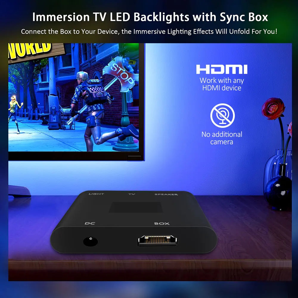Ambient TV PC Backlight Led Strip Lights For HDMI Devices USB 💡