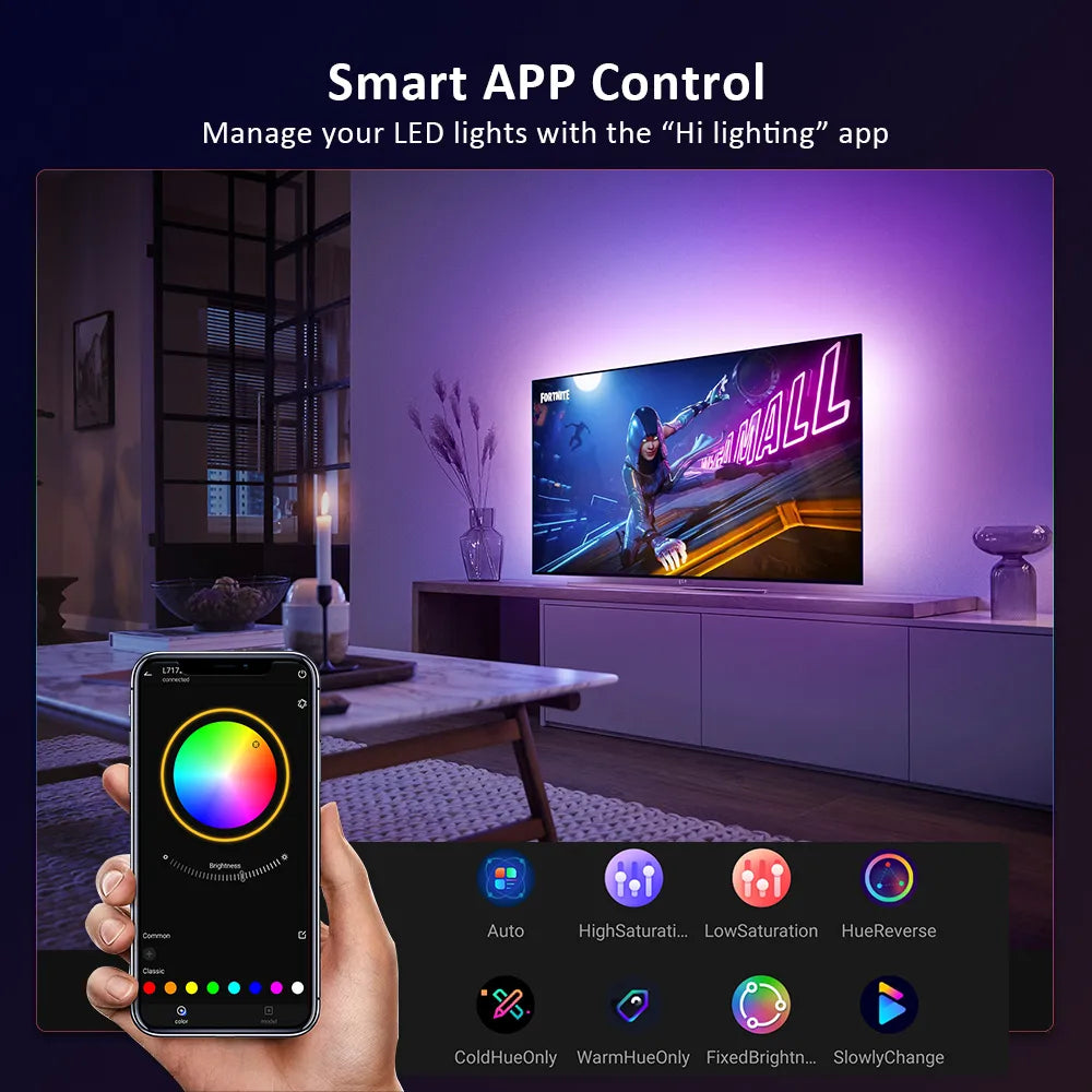 Ambient TV PC Backlight Led Strip Lights For HDMI Devices USB 💡