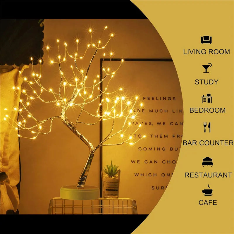 Magical LED Night Light Mini Tree 💡
