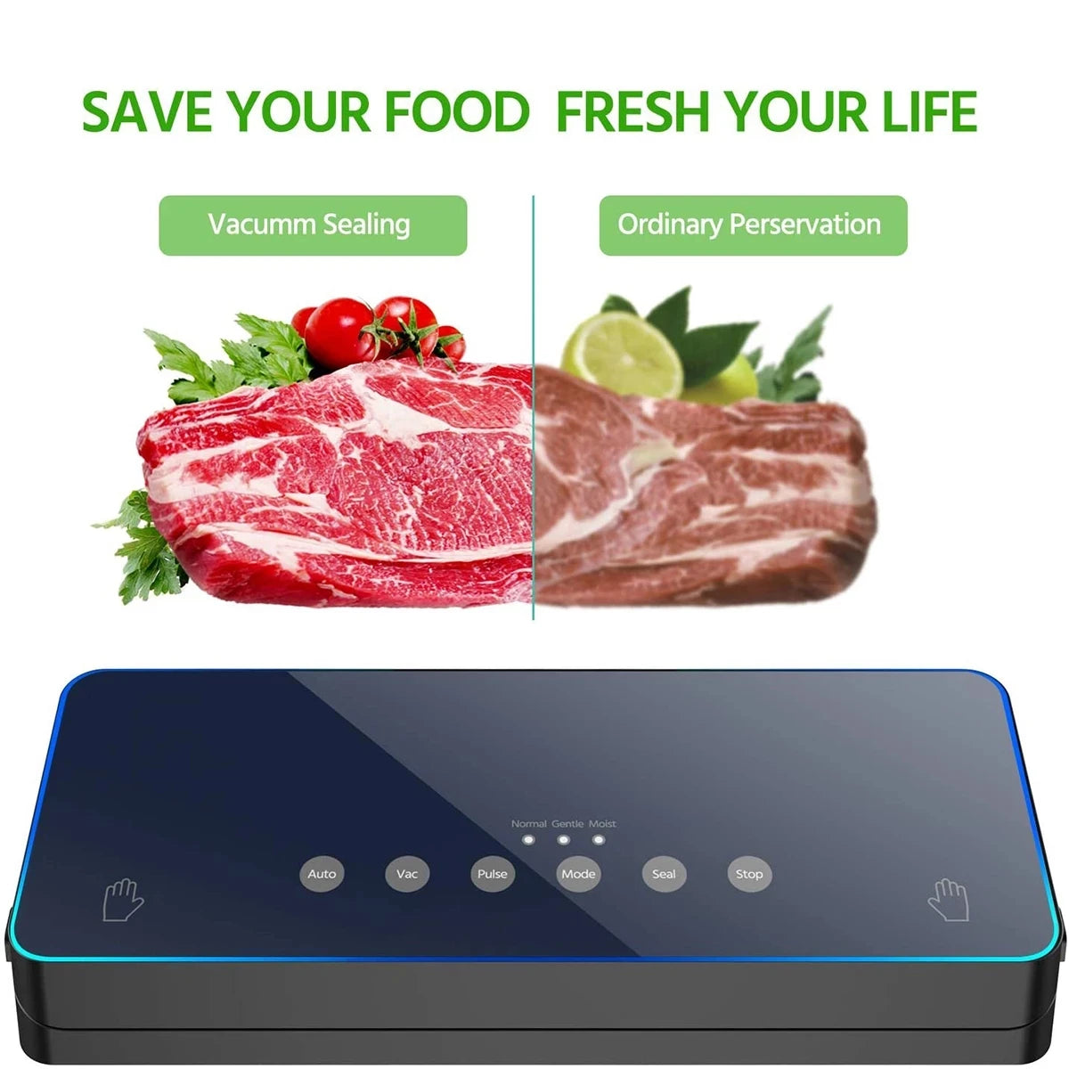 Electric Vacuum Food Sealer 🍔