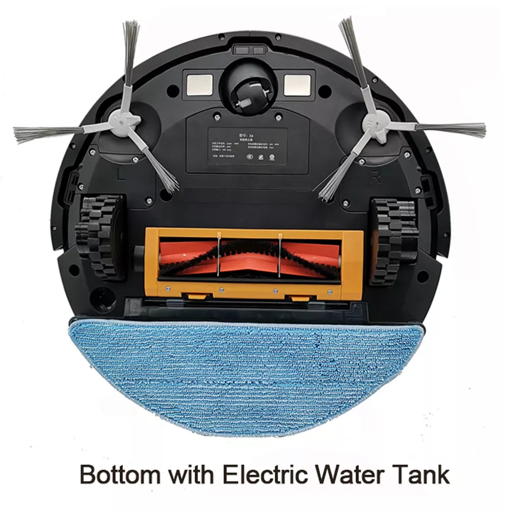 ABIR X6 Robot Vacuum Cleaner, APP Virtual Barrier,6000PA Suction,Smart Home Mop 🧹