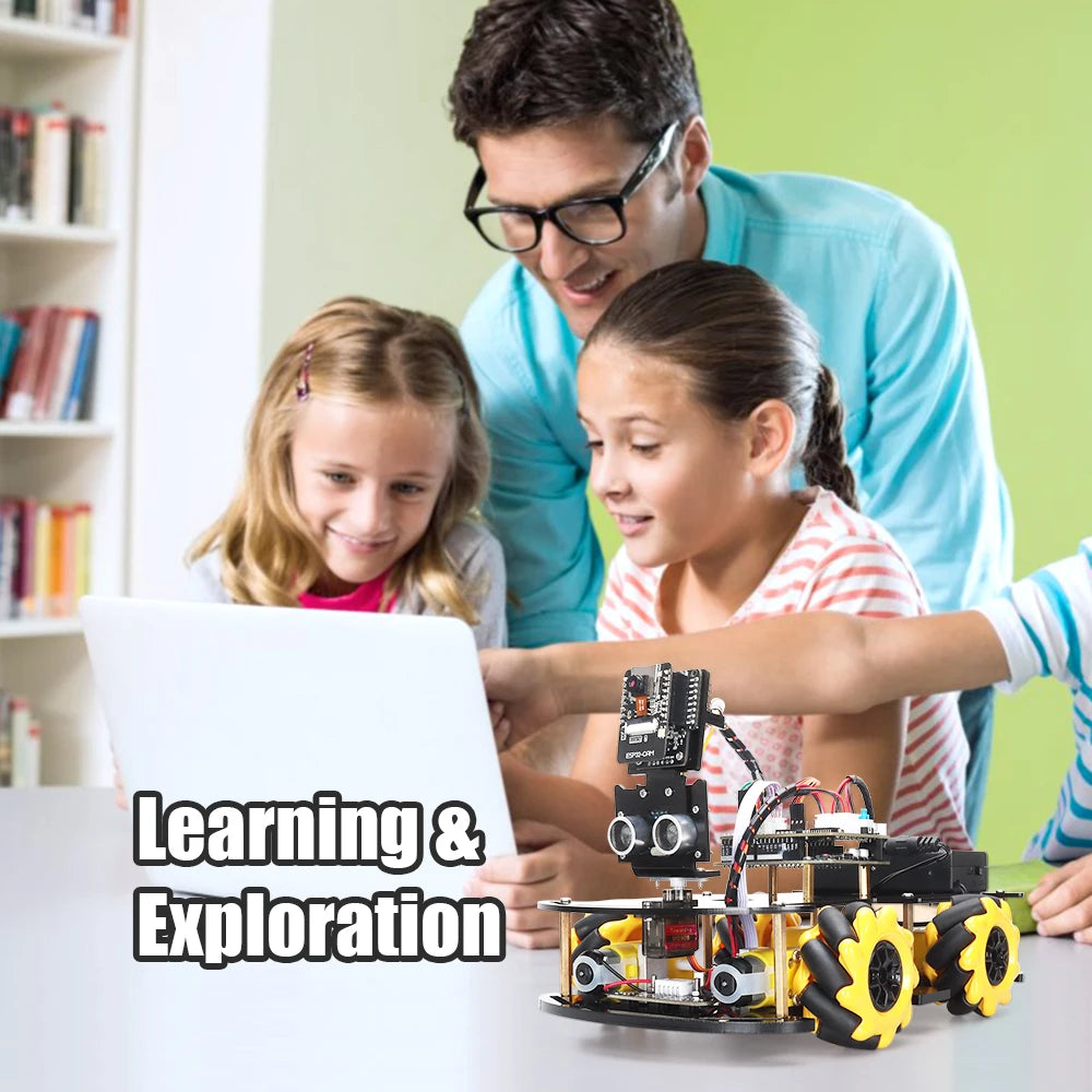 Robot Starter Kit For Arduino Programming with ESP32 Camera