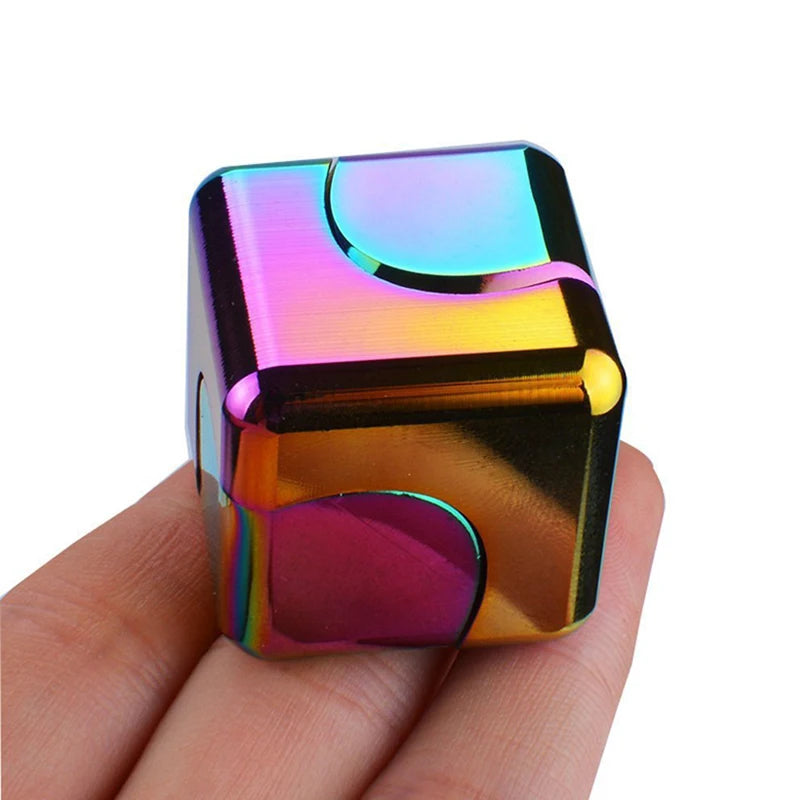 Metal Square Fidget Spinner Anti Stress Toy