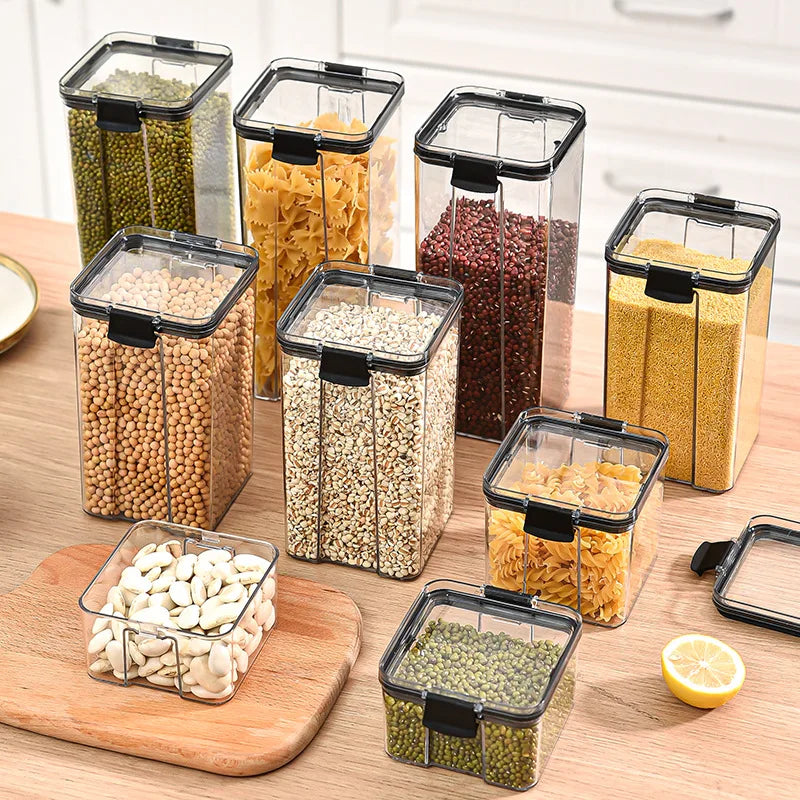 Sealed Jars Kitchen Grain Storage Organizer (5pcs)🏡