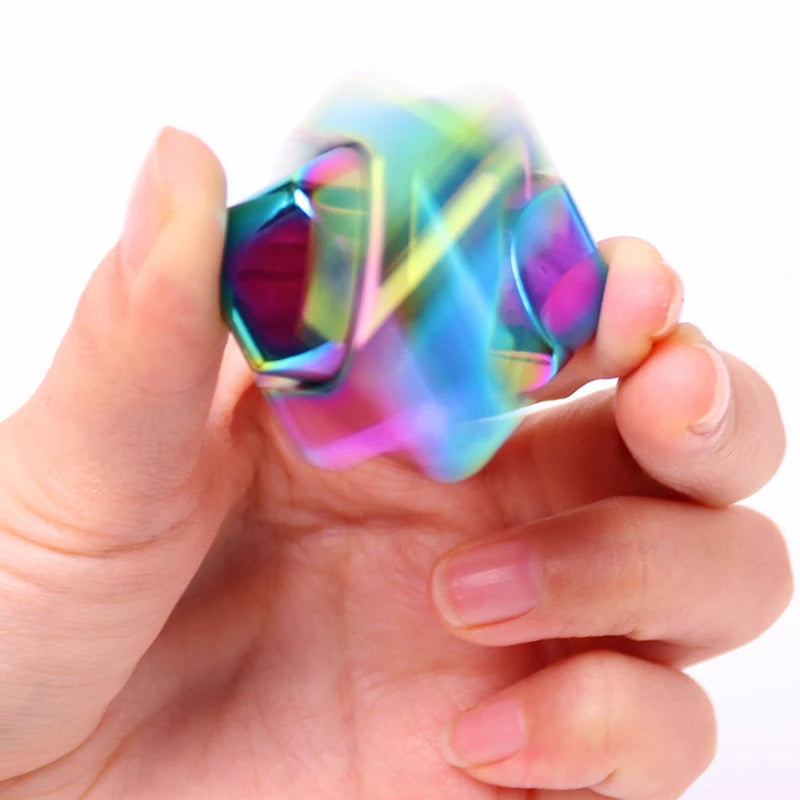 Metal Square Fidget Spinner Anti Stress Toy