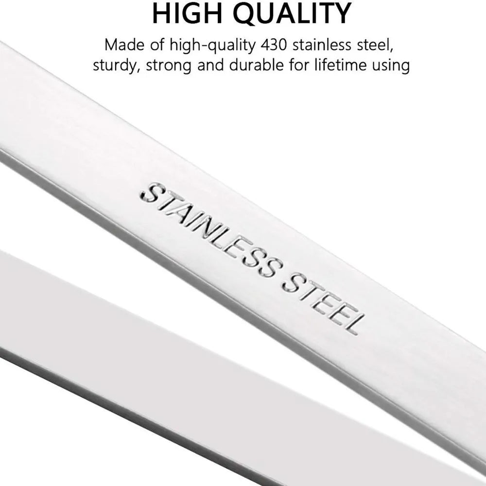 Fish Bone Tweezers Stainless Steel