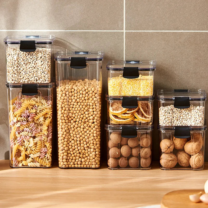 Sealed Jars Kitchen Grain Storage Organizer (5pcs)🏡