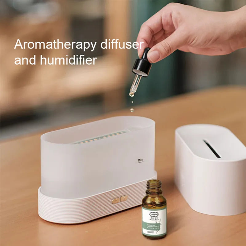 Flame aroma Diffuser Air Humidifier 🌬️