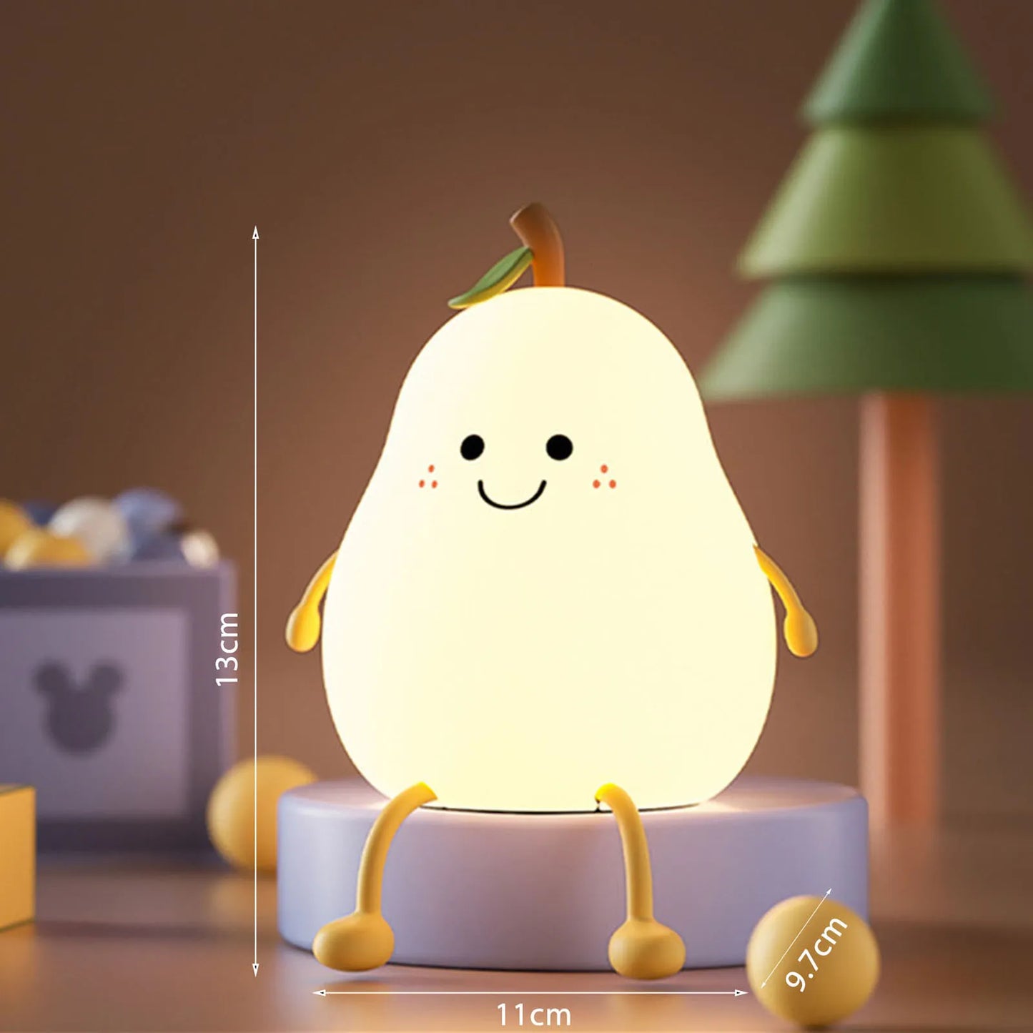 Pear LED Night Light 🍐💡