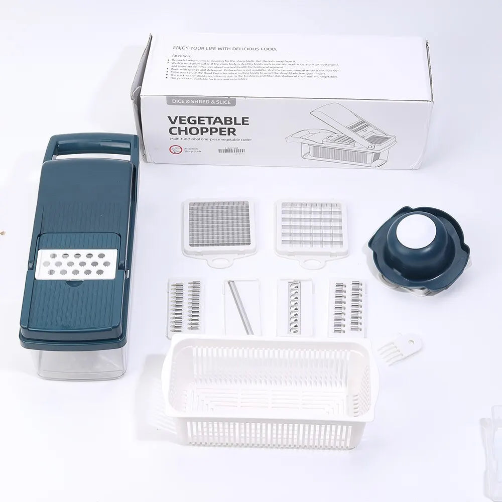 Multi-purpose Kitchen Vegetable and Fruit Dicing Processor