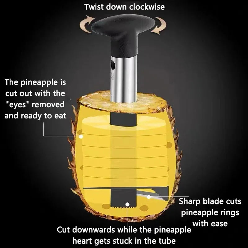 Pineapple PeelerSlicer & Slicer 🍍🔪