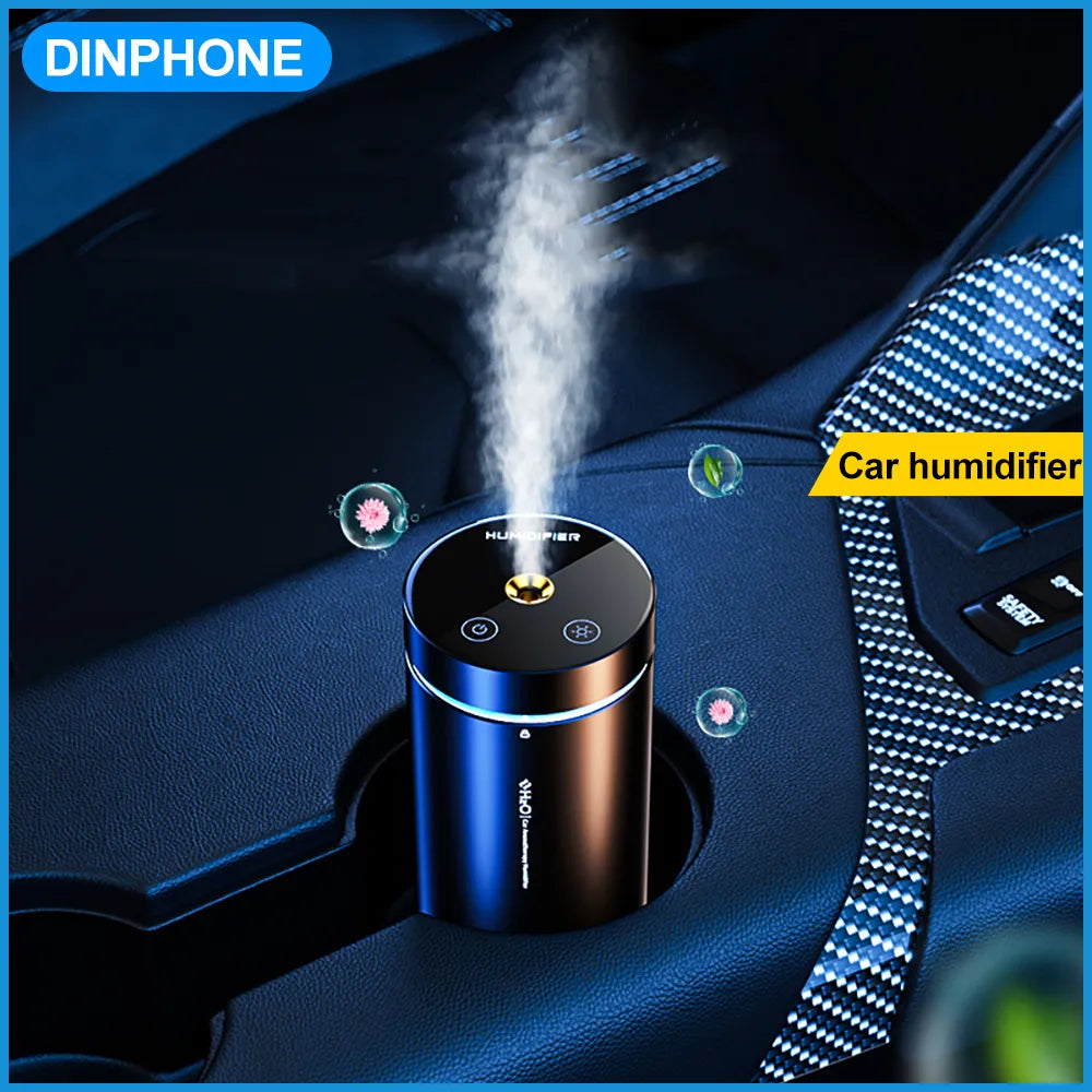 Car Air Humidifier Essential Oil Diffuser 300ml Air Freshener 🚗🌿🏡🏢