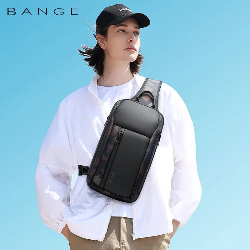 Waterproof Men Chest Bag with Large Capacity