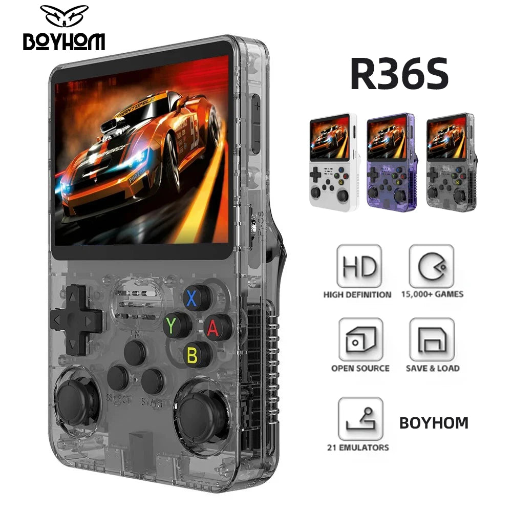 R36S Retro Handheld Video Game Console Linux System (3.5 in.) 🎮👾