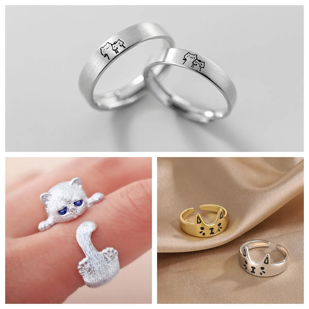 Fashion Cute Cat Ring