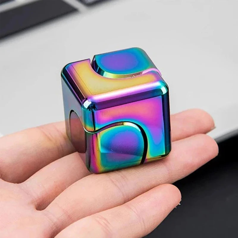Metal Square Fidget Spinner Anti Stress Toy