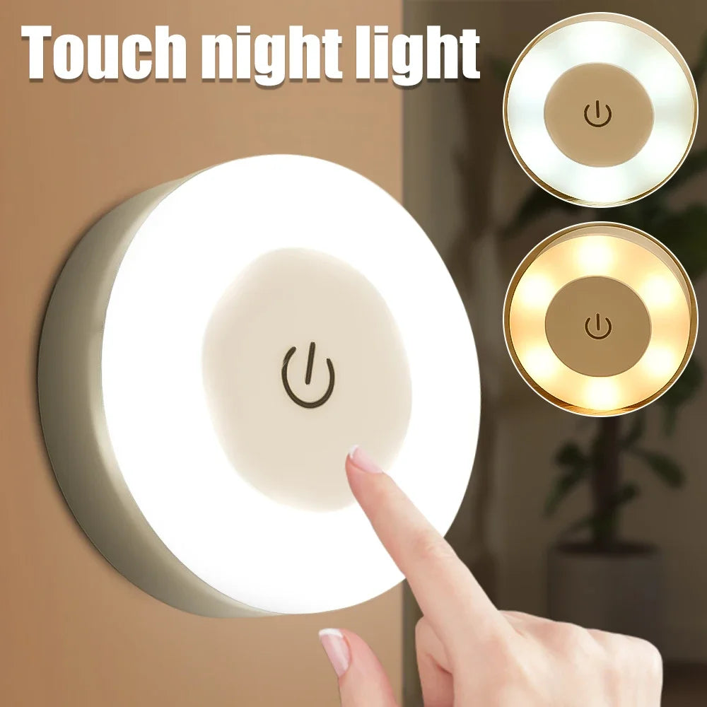 Rechargeable Touch Sensor Night Light with Magnetic Base 💡