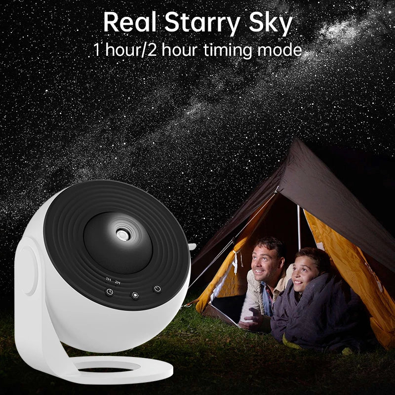 Night Light Galaxy Projector 360° Rotate Planetarium Lamp 🌌