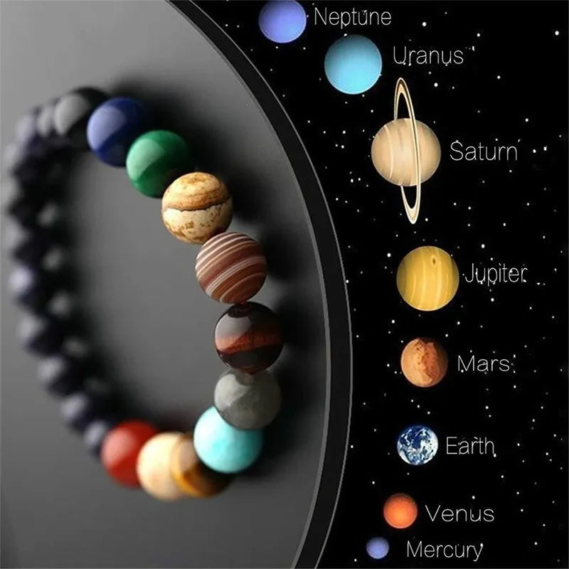 Galaxy Natural Stone Wrist Band for Men & Women