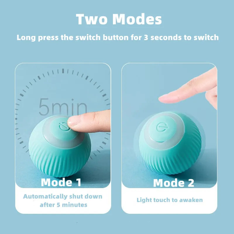 Automatic Rolling Smart Cat Toy