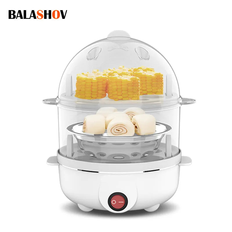 Egg Boiler Double Layers Multifunction Electric Egg Cooker 🍳