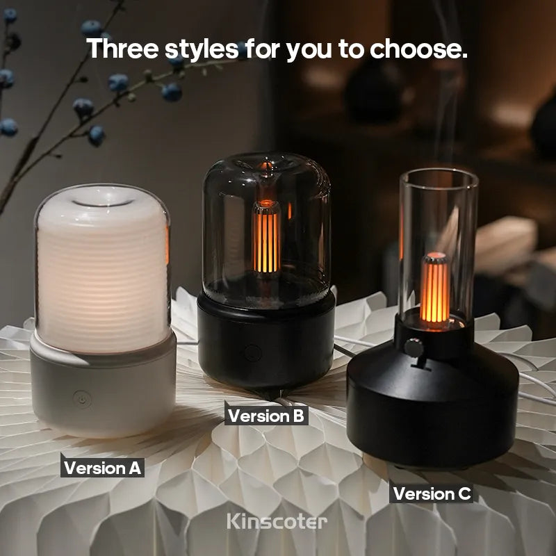 Portable Mini Aroma Diffuser USB Air Humidifier Essential Oil with Night Light 🌬️