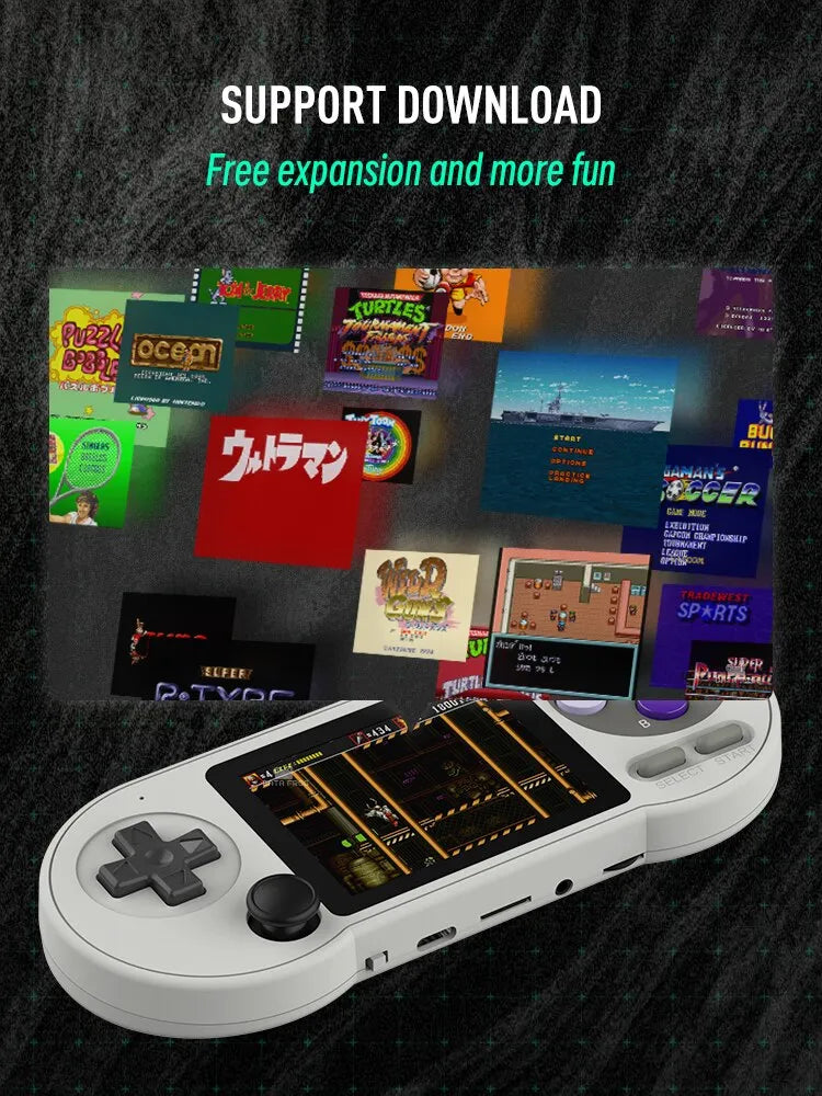 DATA FROG SF2000 Portable Handheld Retro Game Console (3 in.)