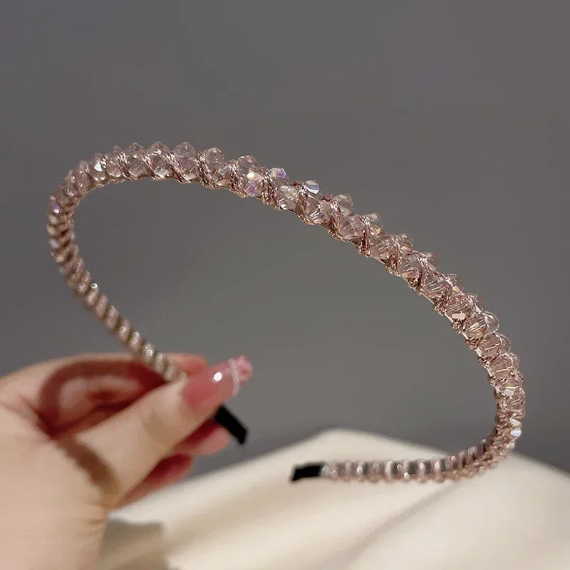 Fashion Crystal Bezel Headband