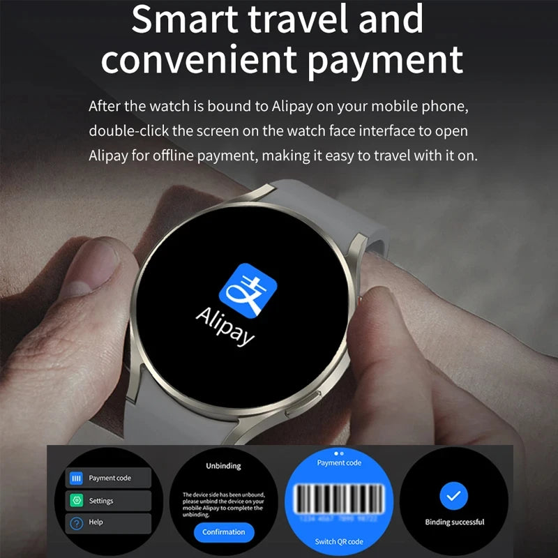 AMOLED Smart Watch for Android & iOS