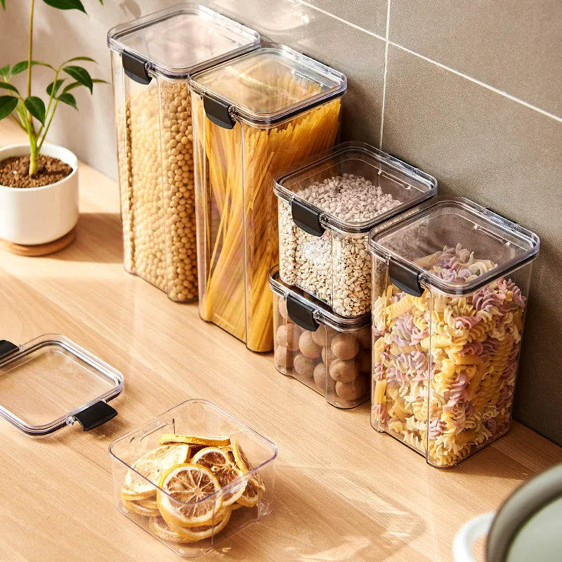 Sealed Jars Kitchen Grain Storage Organizer (5pcs)🏡
