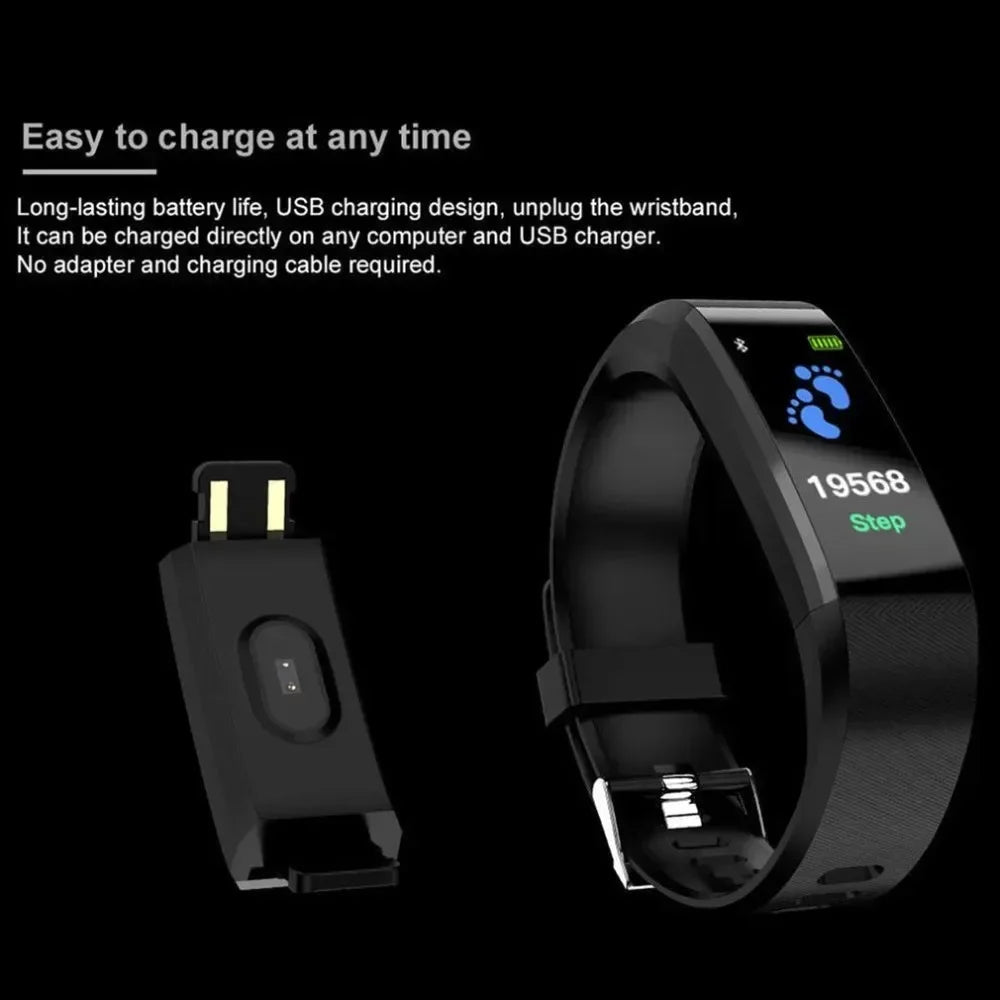 Heart Rate and Blood Pressure Fitness Wrist Band