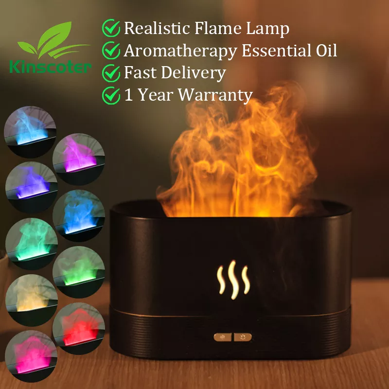 Flame aroma Diffuser Air Humidifier 🌬️