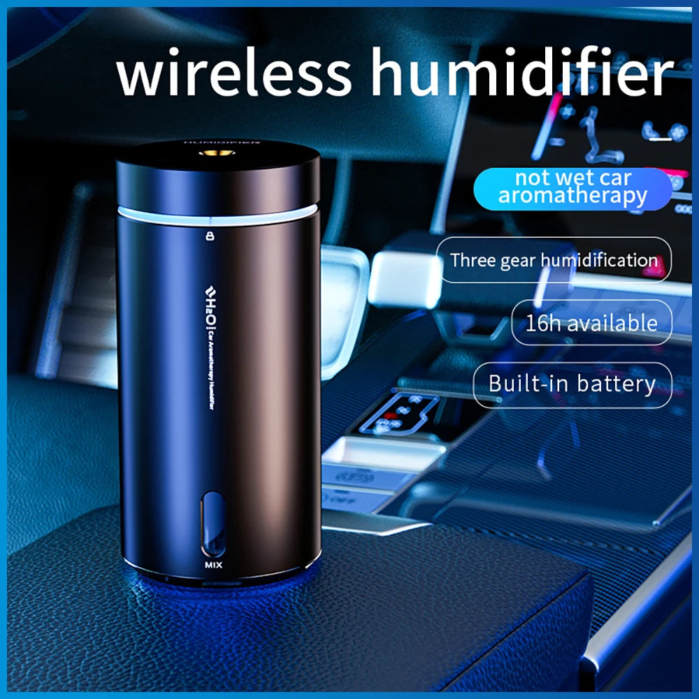 Car Air Humidifier Essential Oil Diffuser 300ml Air Freshener 🚗🌿🏡🏢