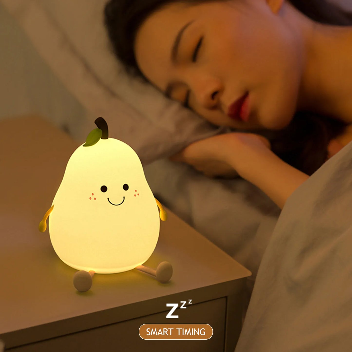 Pear LED Night Light 🍐💡