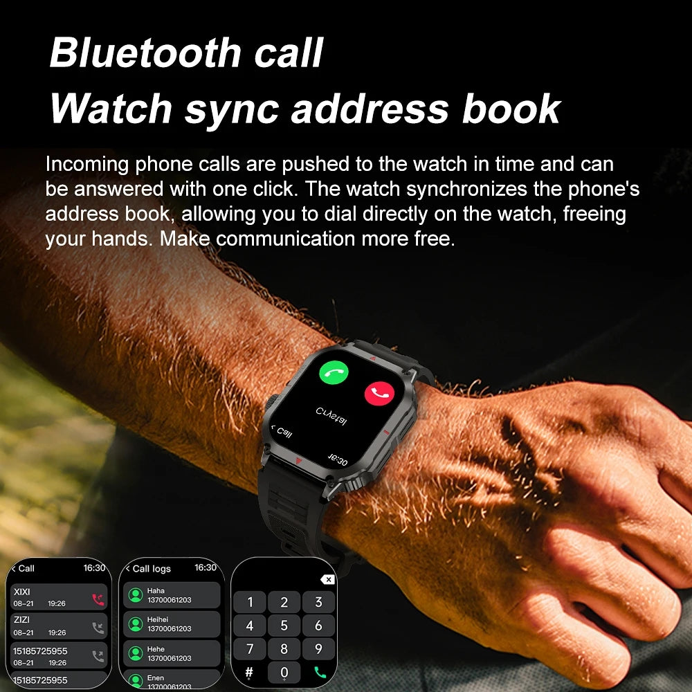 Sport GPS Rugged Smart Watch for Men