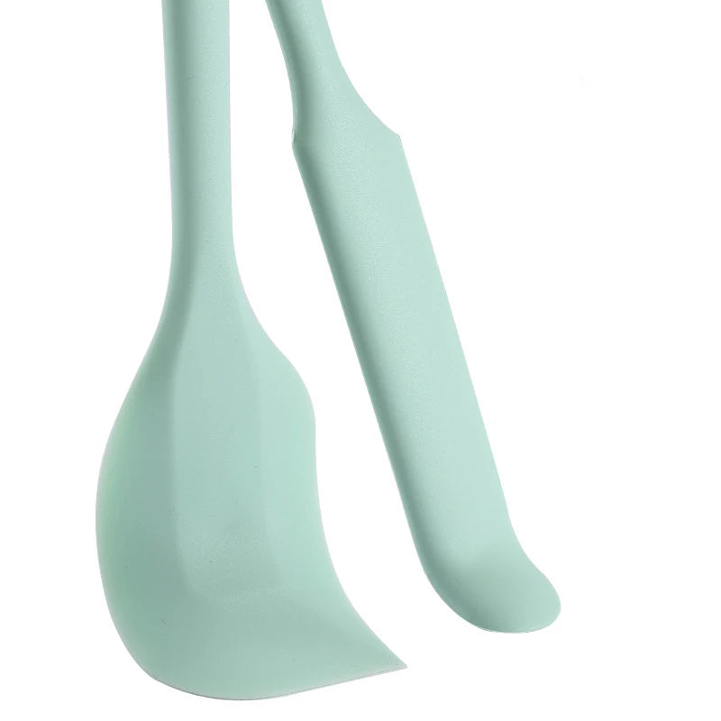 Soft Long Handle Silicone Cake Spatula 🍰✨
