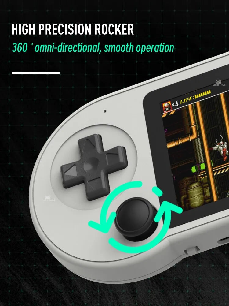 DATA FROG SF2000 Portable Handheld Retro Game Console (3 in.)