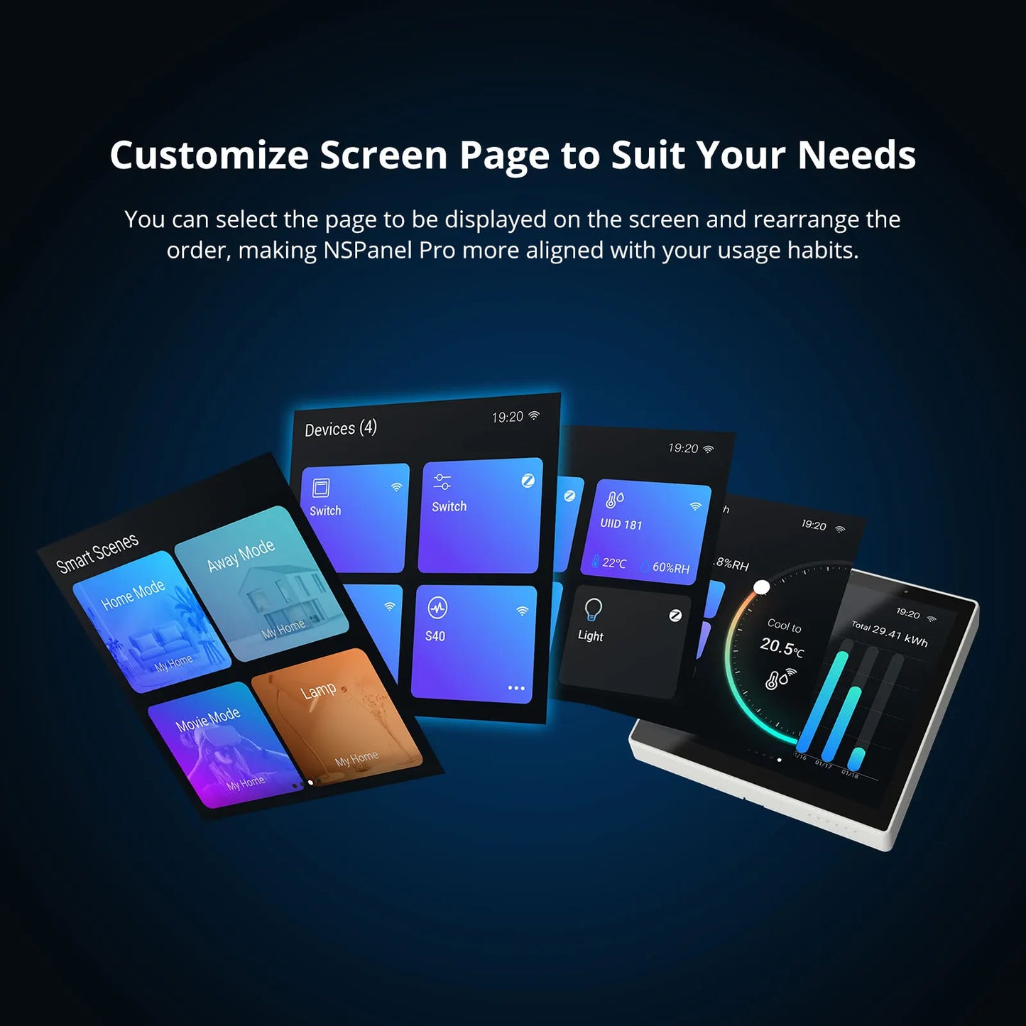 SONOFF NSPanel Pro Smart Home Control