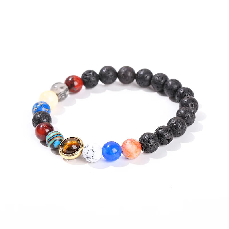 Galaxy Natural Stone Wrist Band for Men & Women