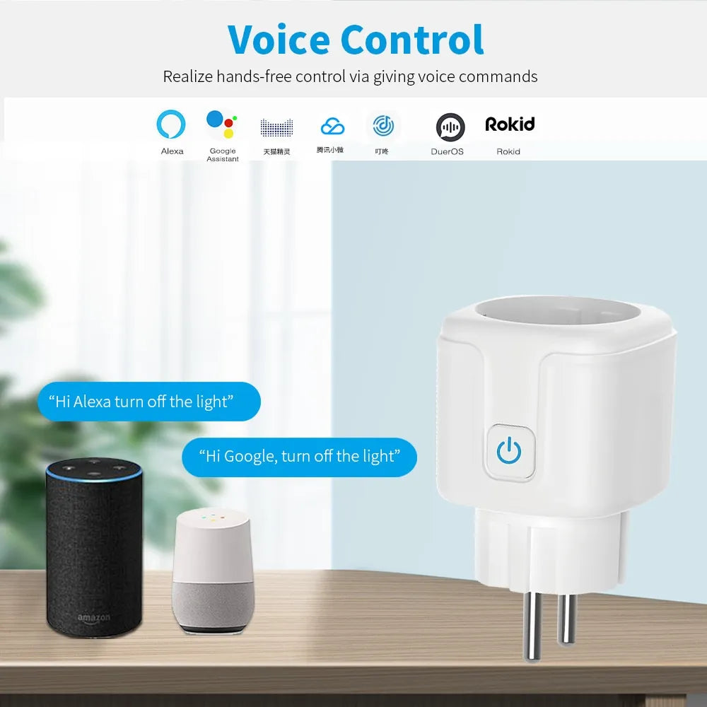 WiFi Smart Plug With Power Monitoring & Timing 🏡