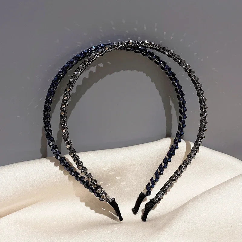 Fashion Crystal Bezel Headband