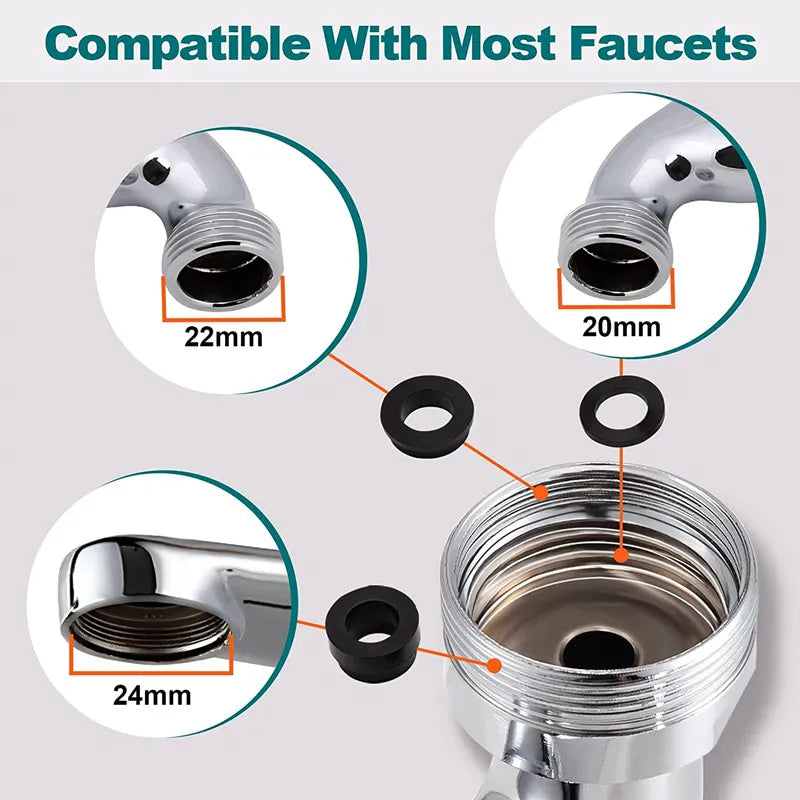 Universal Rotation Faucet Sprayer Head Nozzle Kitchen Tap 🚰