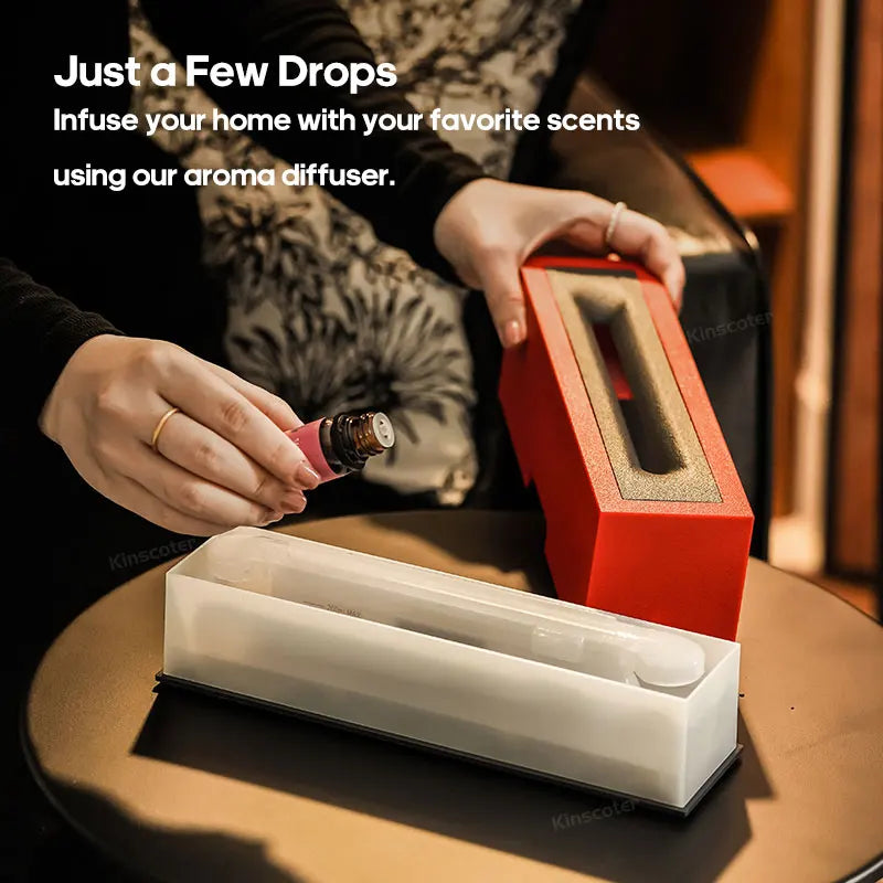 Kinscoter Flame Aroma Diffuser Air Humidifier
