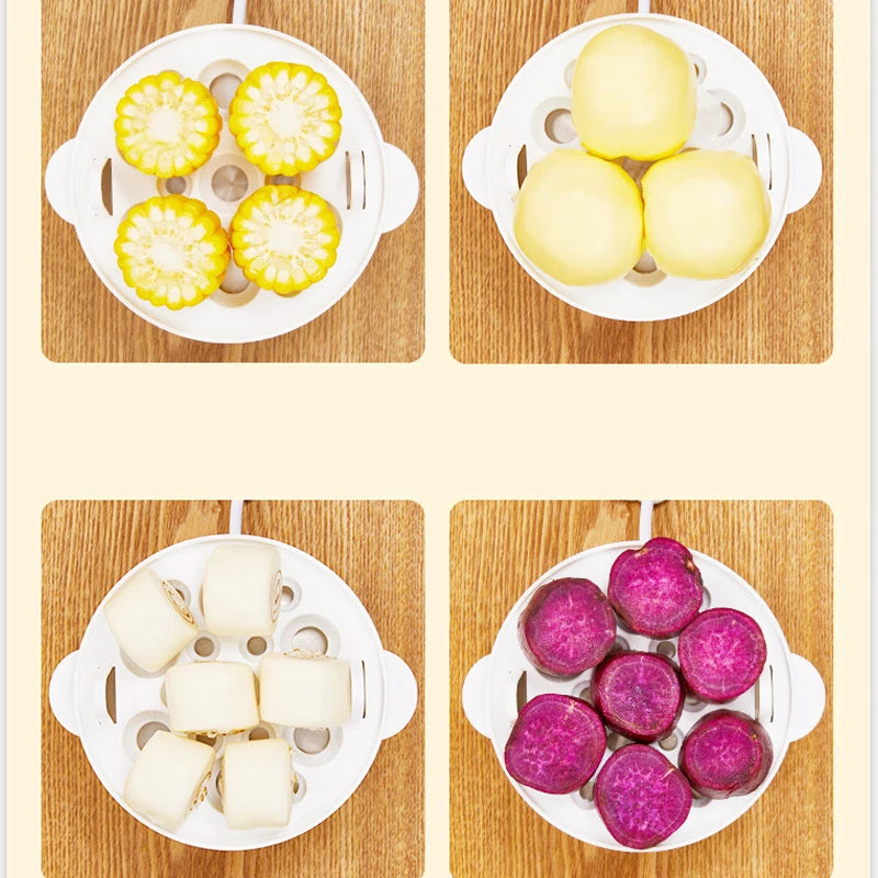 Egg Boiler Double Layers Multifunction Electric Egg Cooker 🍳