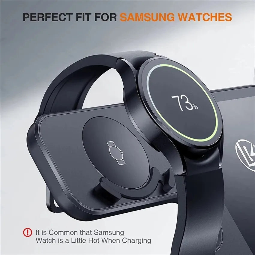 Samsung 3 in 1 Wireless Charger Stand For S22 S21 S20 S10 Ultra Note Galaxy Watch 5