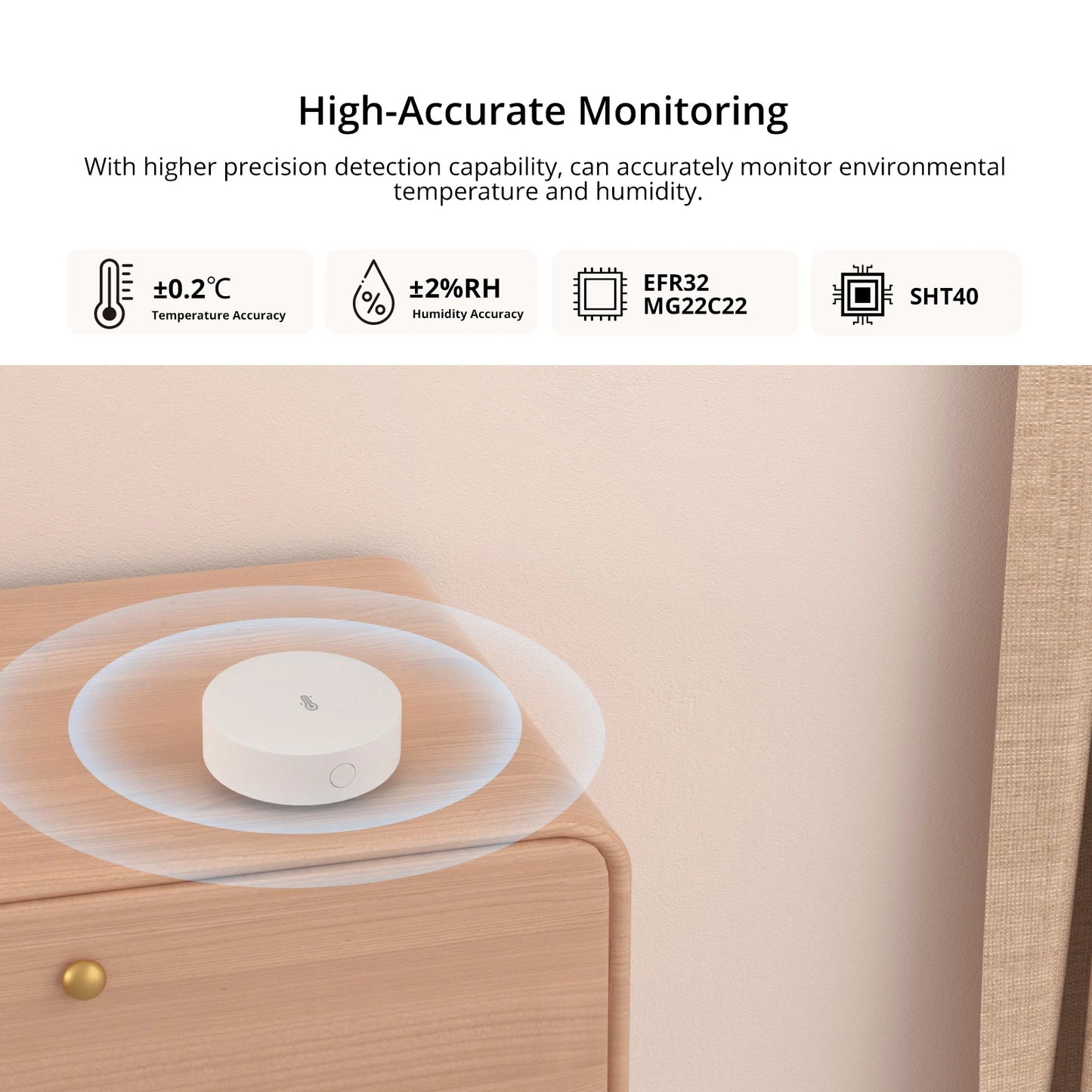 SONOFF Temperature Humidity Sensor for Smart Homes