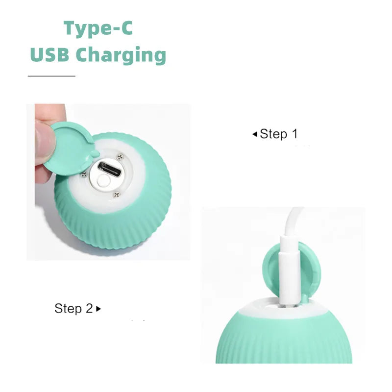 Automatic Rolling Smart Cat Toy