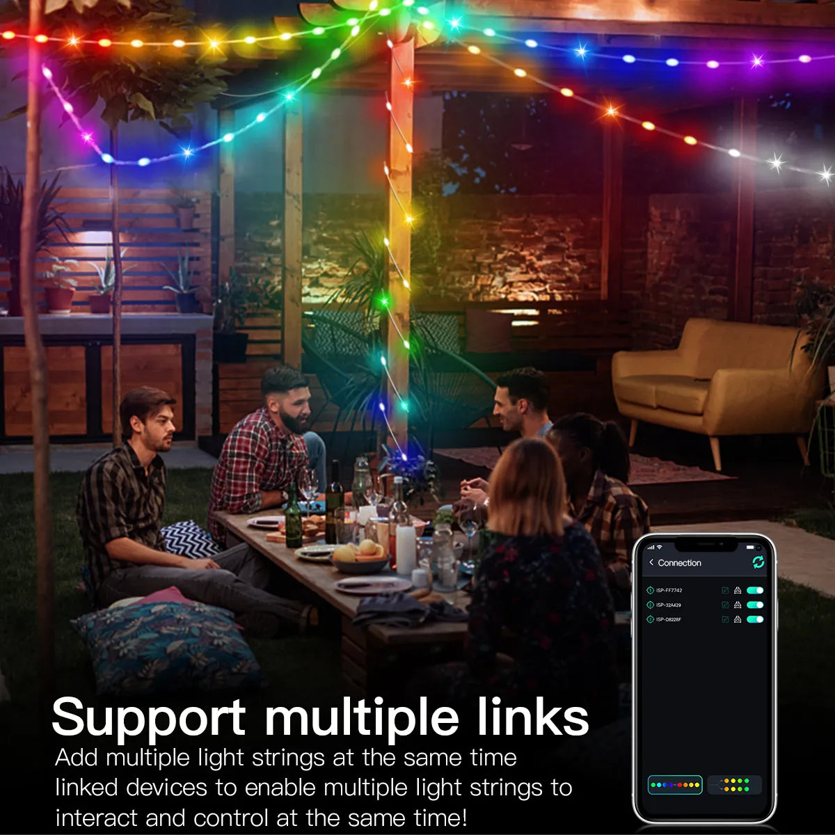 LED Christmas Lights Fairy String Smart with Bluetooth Control🎄