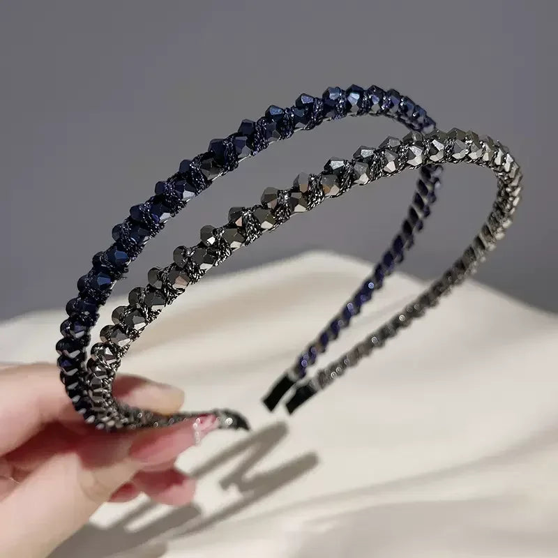 Fashion Crystal Bezel Headband