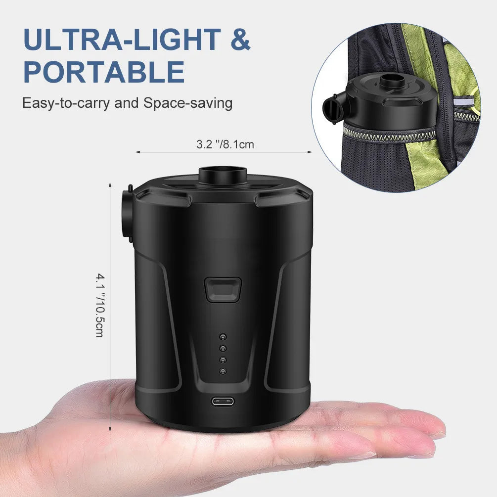 Electric Air Pump Portable Wireless Air Compressor